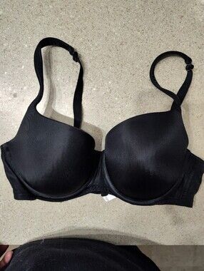 Black Women's Contour T-Shirt Bra -CACIQUE